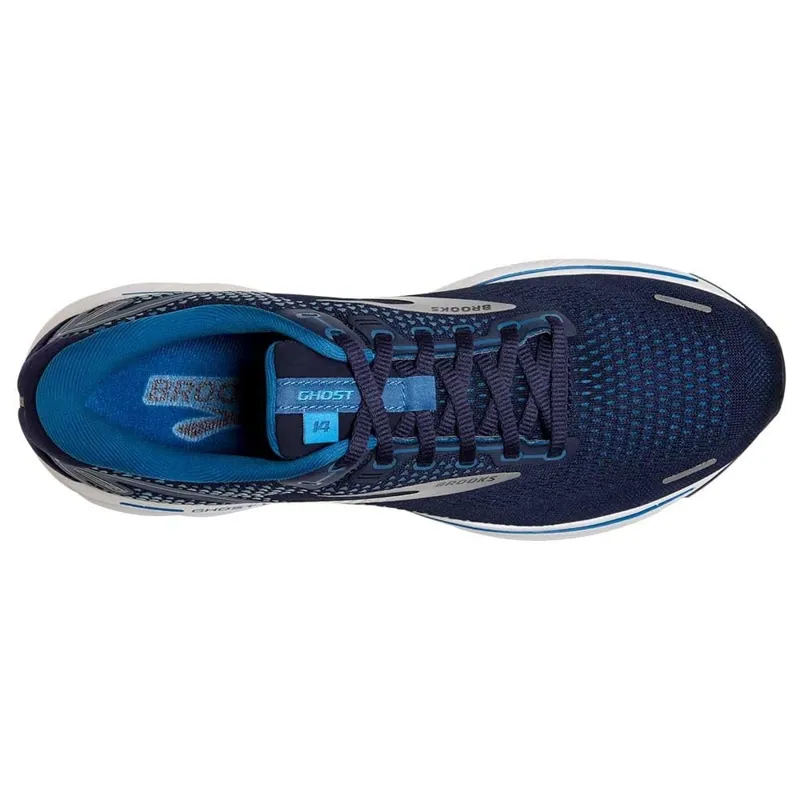 Brooks Ghost 14 Navy/Whi UK 14 - Navy/White-2